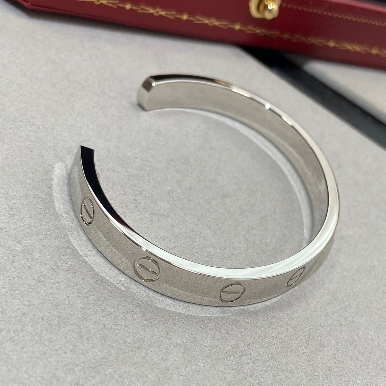 Bracelet Love Diamond Open Cuff